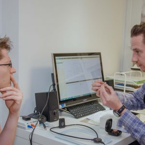 Hearing aid consultation